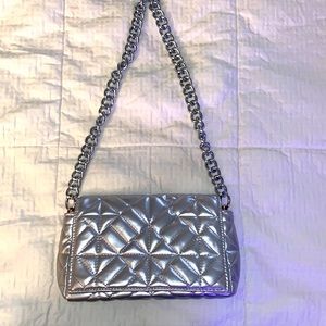 Silver purse